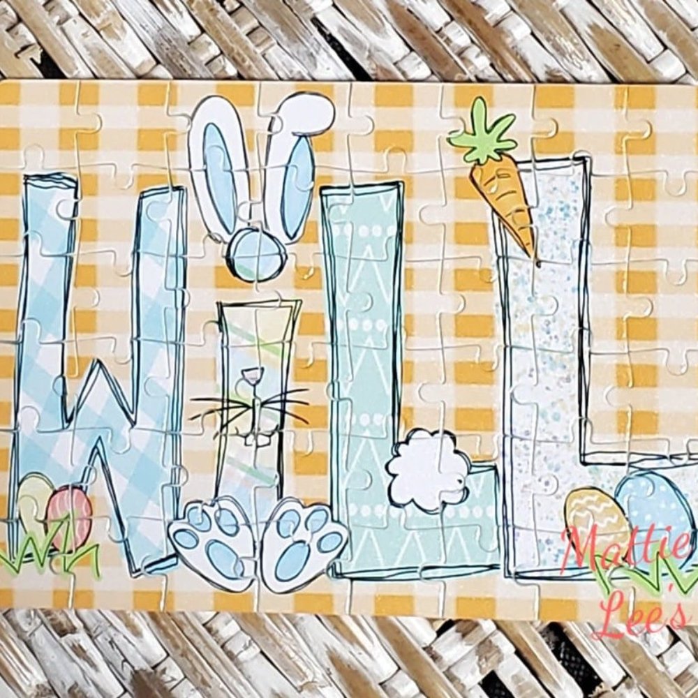Custom Easter Puzzles. Boy or Girl Style